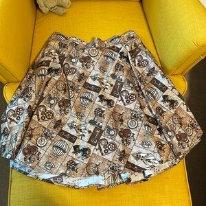 Retrolicious steam punk skirt